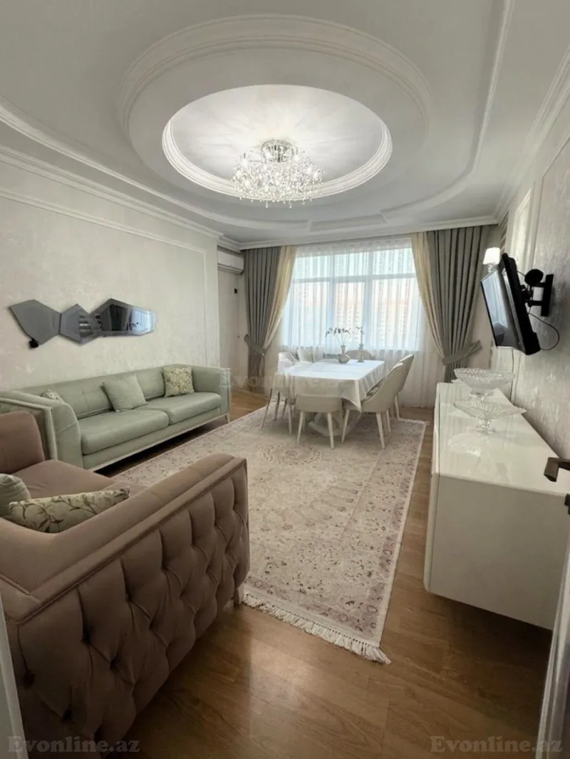 2 otaqlı Mənzil 96 m² Həzi Aslanov m. Satılır