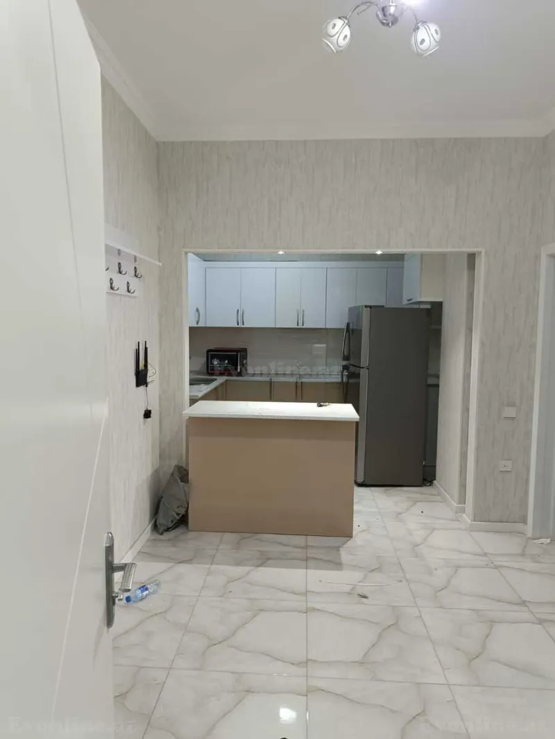Kirayə verilir 2 otaqlı Mənzil Yeni tikili 80 m² Nəsimi r. - şəkil 3