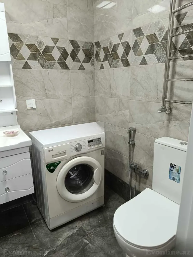 Kirayə verilir 2 otaqlı Mənzil Yeni tikili 80 m² Nəsimi r. - şəkil 9