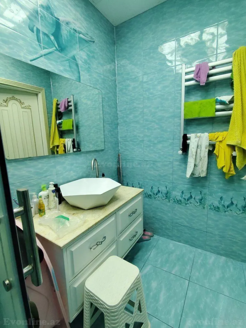 Satılır 3 otaqlı Mənzil Yeni tikili 128 m² Həzi Aslanov m. - şəkil 10