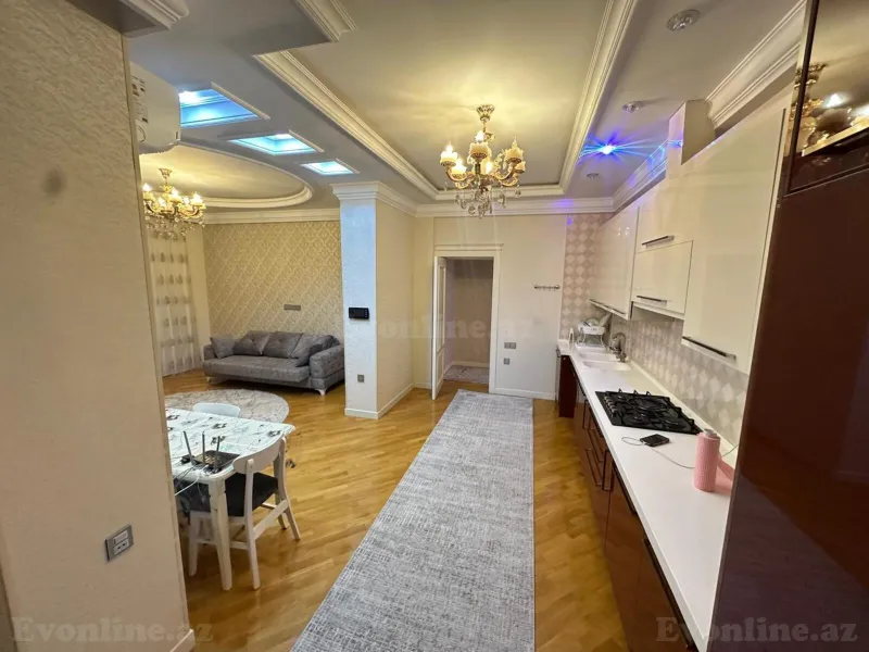 Kirayə verilir 2 otaqlı Mənzil Yeni tikili 90 m² 28 May m. - şəkil 3
