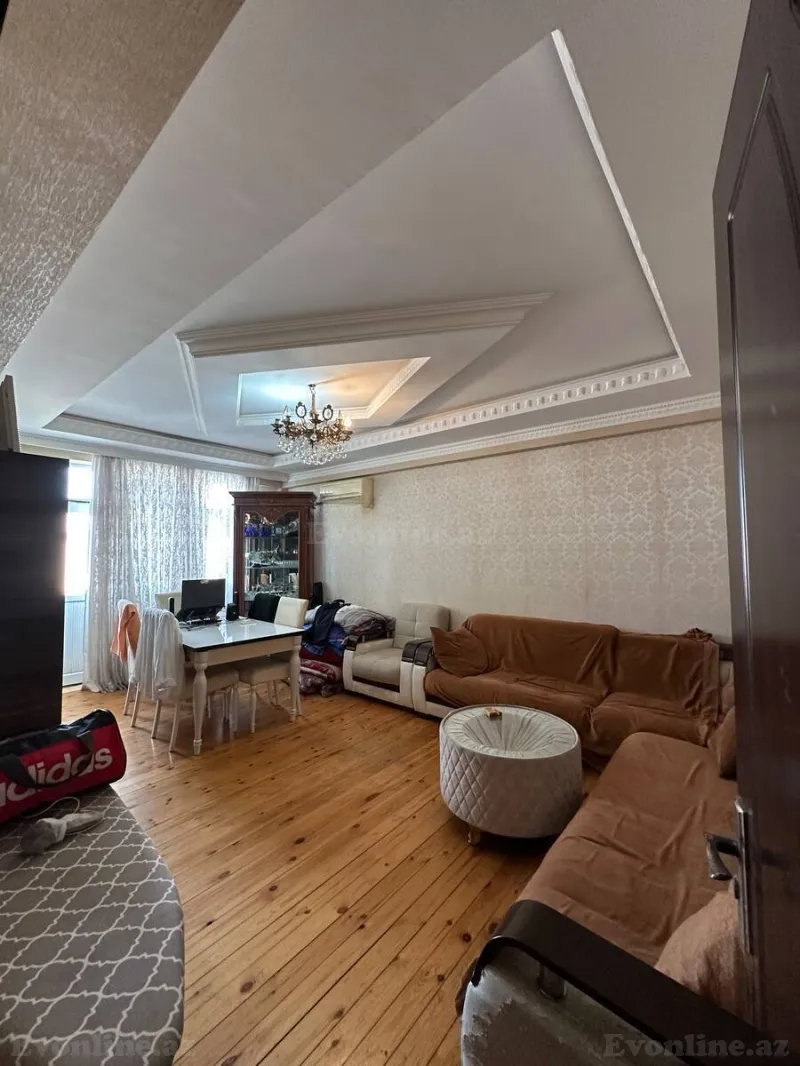 Satılır 3 otaqlı Mənzil Yeni tikili 100 m² İnşaatçılar m. - şəkil 3