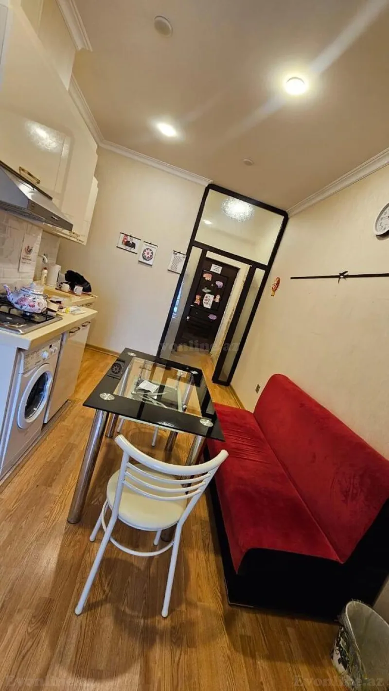 Kirayə verilir 2 otaqlı Mənzil Yeni tikili 50 m² Nərimanov r. - şəkil 3