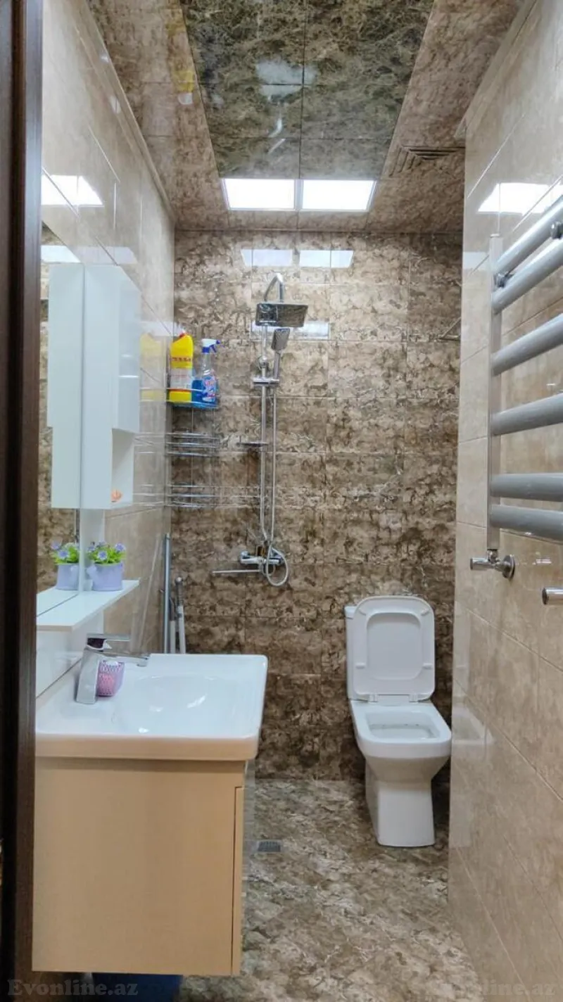 Kirayə verilir 2 otaqlı Mənzil Yeni tikili 50 m² Nərimanov r. - şəkil 7