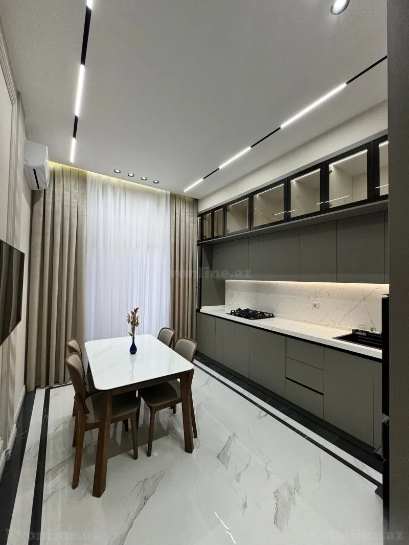 Satılır 3 otaqlı Mənzil Yeni tikili 135 m² Nizami m. - şəkil 3