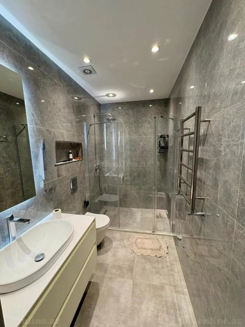Satılır 3 otaqlı Mənzil Yeni tikili 106 m² Bakmil m. - şəkil 10