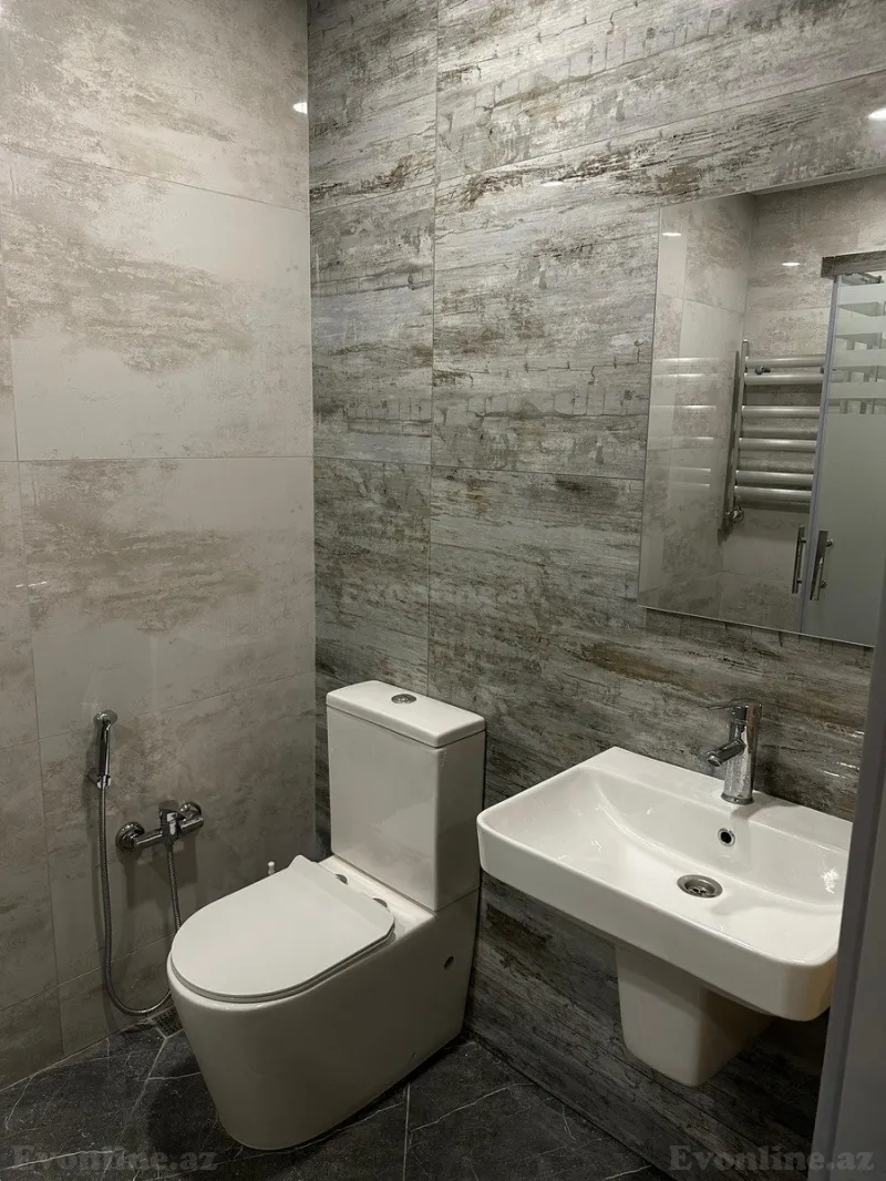 Kirayə verilir 2 otaqlı Mənzil Yeni tikili 60 m² Dərnəgül m. - şəkil 8
