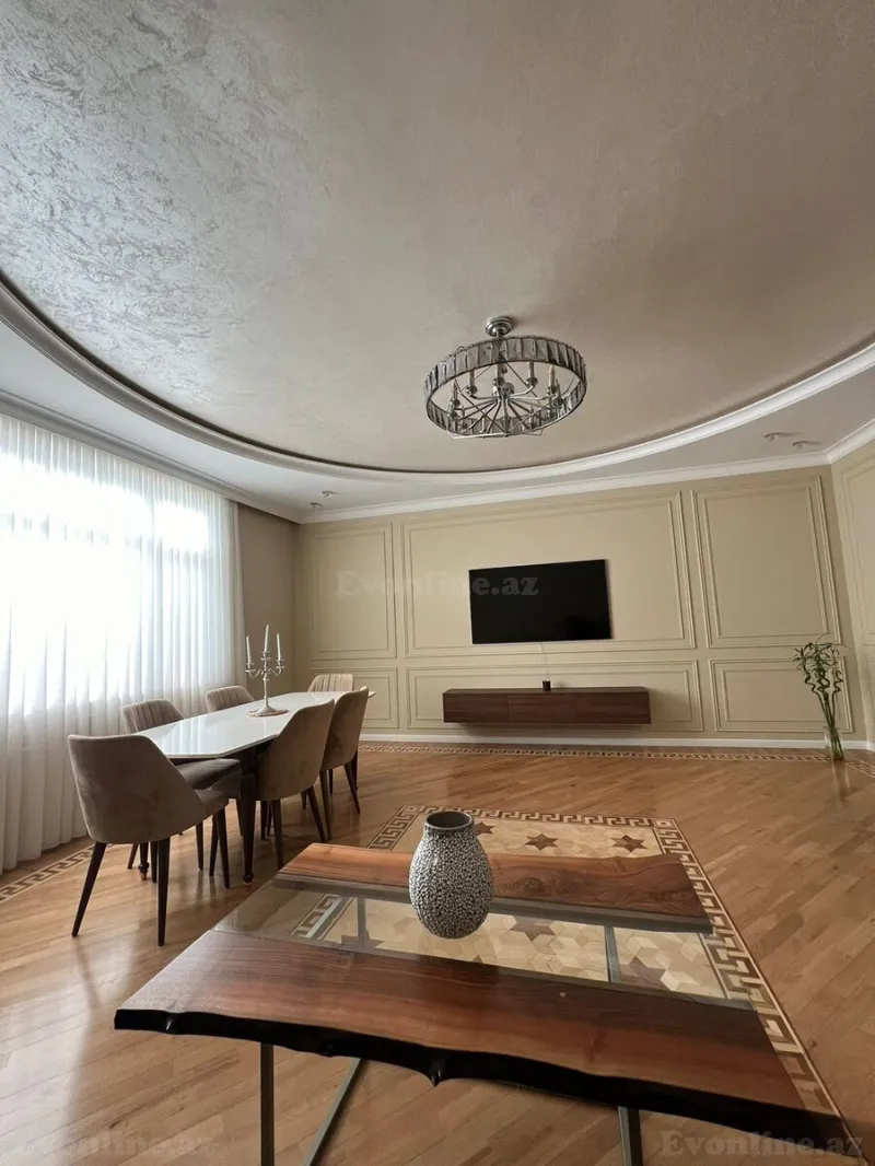 Kirayə verilir 3 otaqlı Mənzil Yeni tikili 120 m² Qara Qarayev m. - şəkil 3