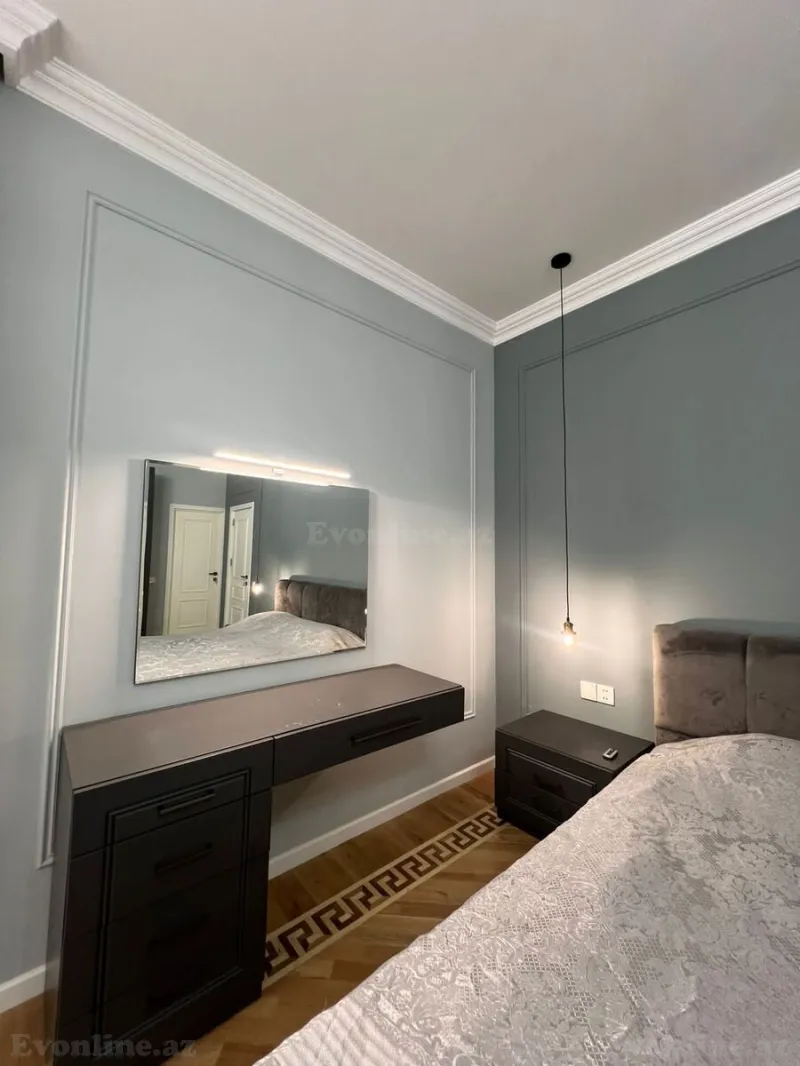Kirayə verilir 3 otaqlı Mənzil Yeni tikili 120 m² Qara Qarayev m. - şəkil 14