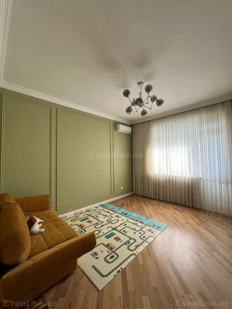 Kirayə verilir 3 otaqlı Mənzil Yeni tikili 120 m² Qara Qarayev m. - şəkil 23