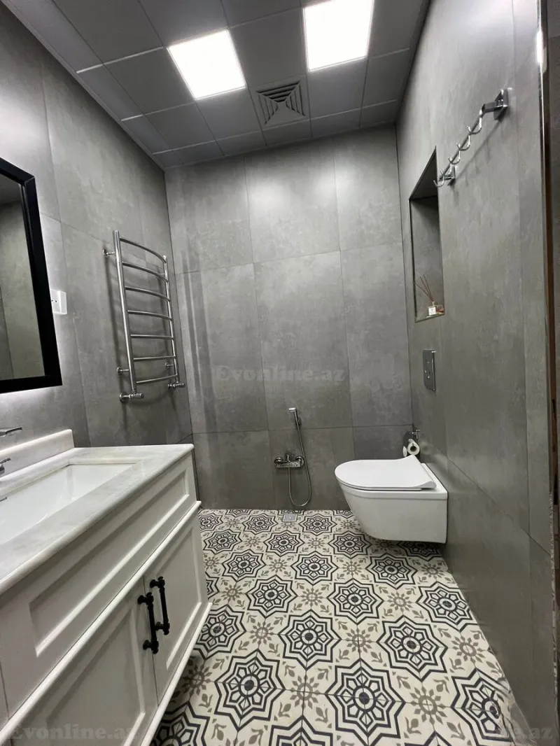 Kirayə verilir 3 otaqlı Mənzil Yeni tikili 120 m² Qara Qarayev m. - şəkil 28
