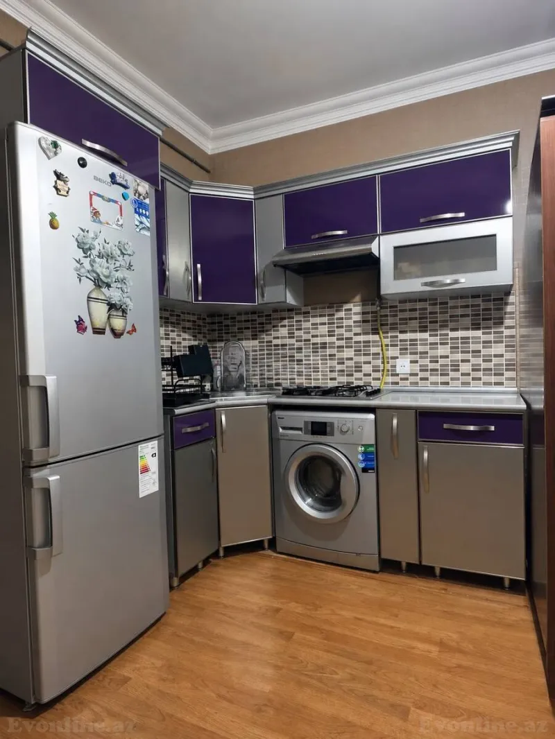 Satılır 2 otaqlı Mənzil Yeni tikili 60 m² Həzi Aslanov m. - şəkil 6