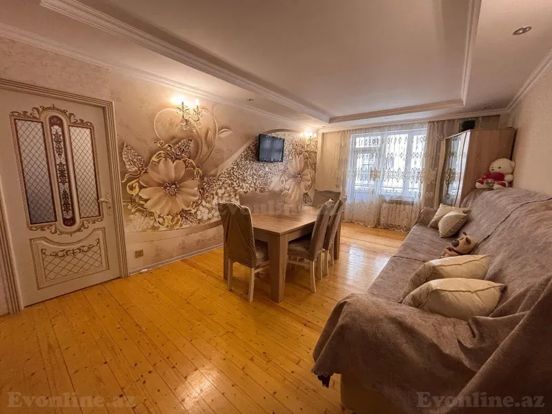 Kirayə verilir 4 otaqlı Mənzil Yeni tikili 103 m² İnşaatçılar m. - şəkil 2