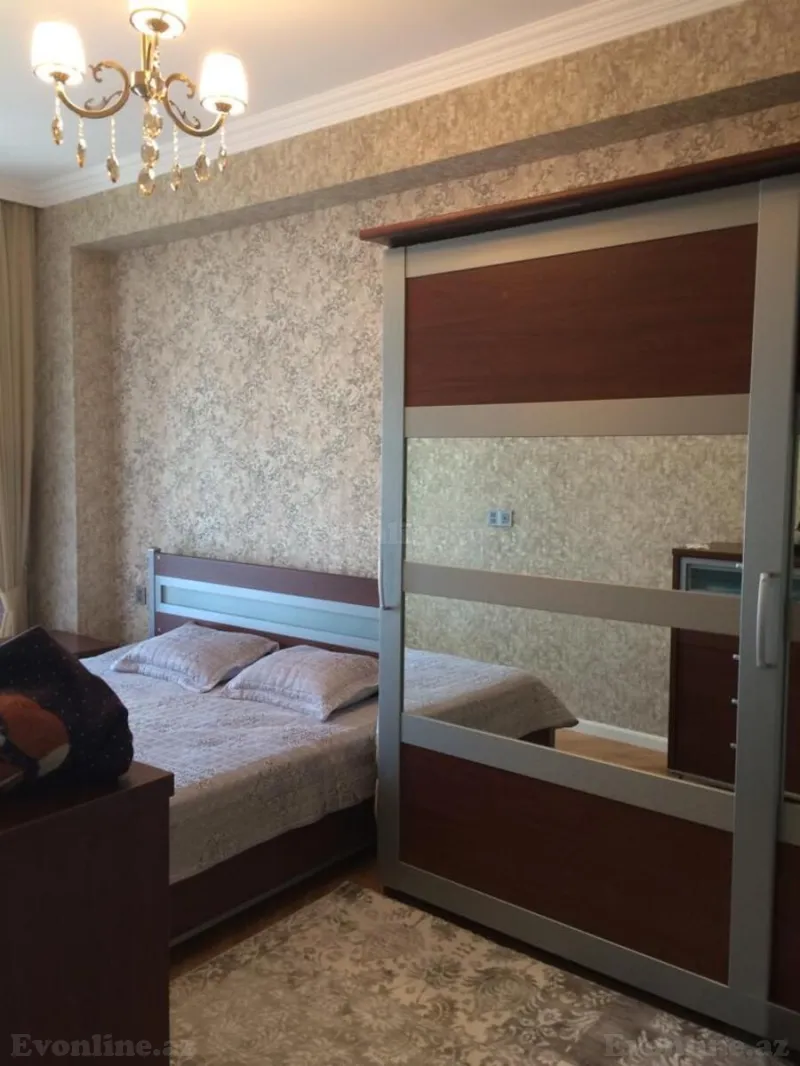 Kirayə verilir 2 otaqlı Mənzil Yeni tikili 64 m² Qara Qarayev m. - şəkil 2