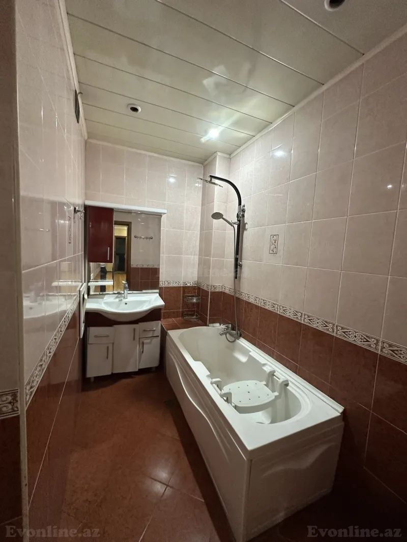 Kirayə verilir 3 otaqlı Mənzil Yeni tikili 125 m² Həzi Aslanov - şəkil 8