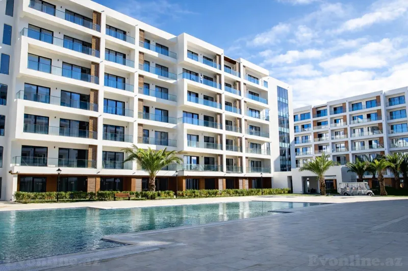 Satılır 1 otaqlı Mənzil Yeni tikili 57.4 m² Sea Breeze - şəkil 2