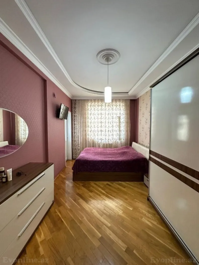 Satılır 3 otaqlı Mənzil Yeni tikili 90 m² Həzi Aslanov m. - şəkil 5