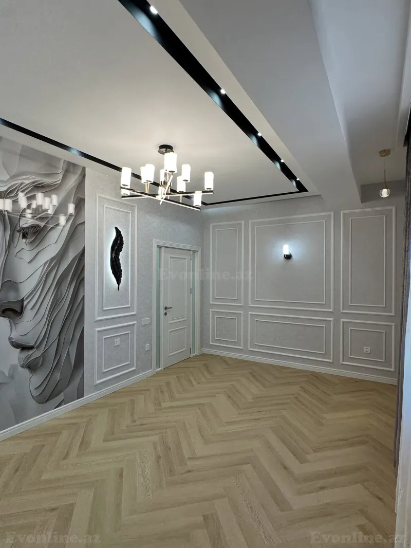 Satılır 2 otaqlı Mənzil Yeni tikili 76 m² Qara Qarayev m. - şəkil 2