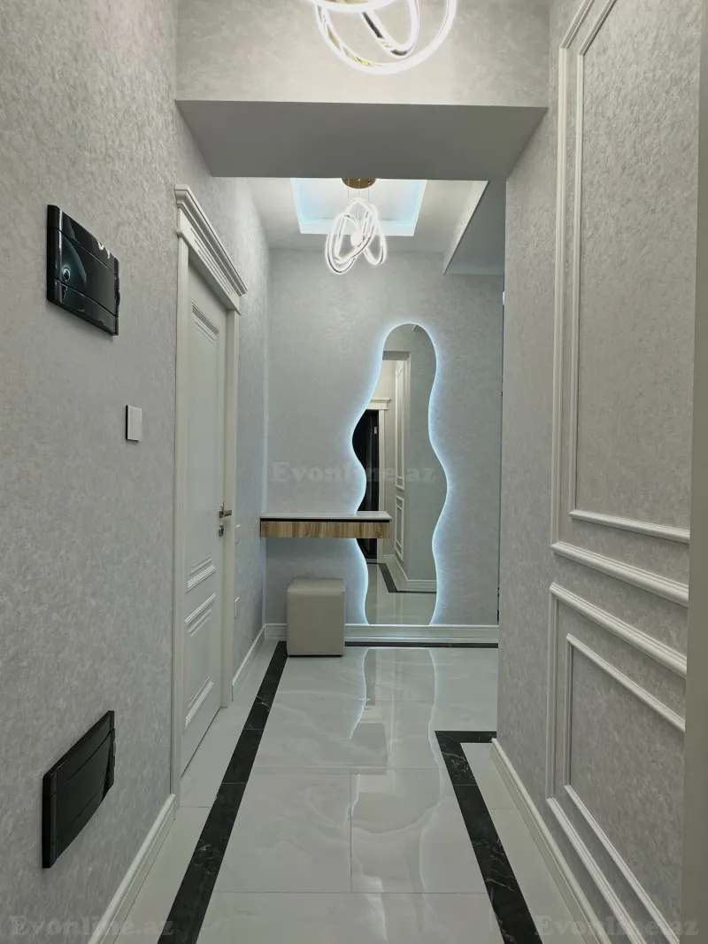Satılır 2 otaqlı Mənzil Yeni tikili 76 m² Qara Qarayev m. - şəkil 8