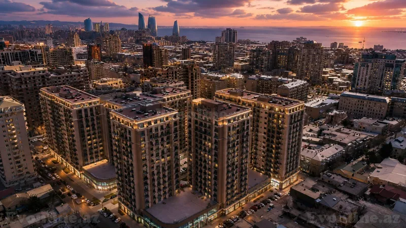 3 otaqlı Mənzil 94 m² Nizami m. Satılır