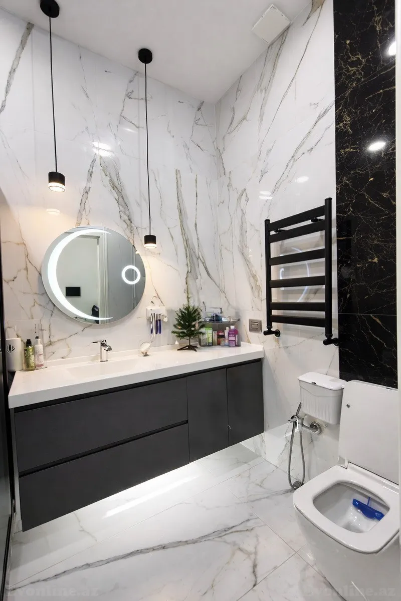 Satılır 3 otaqlı Mənzil Yeni tikili 94 m² Nizami m. - şəkil 10