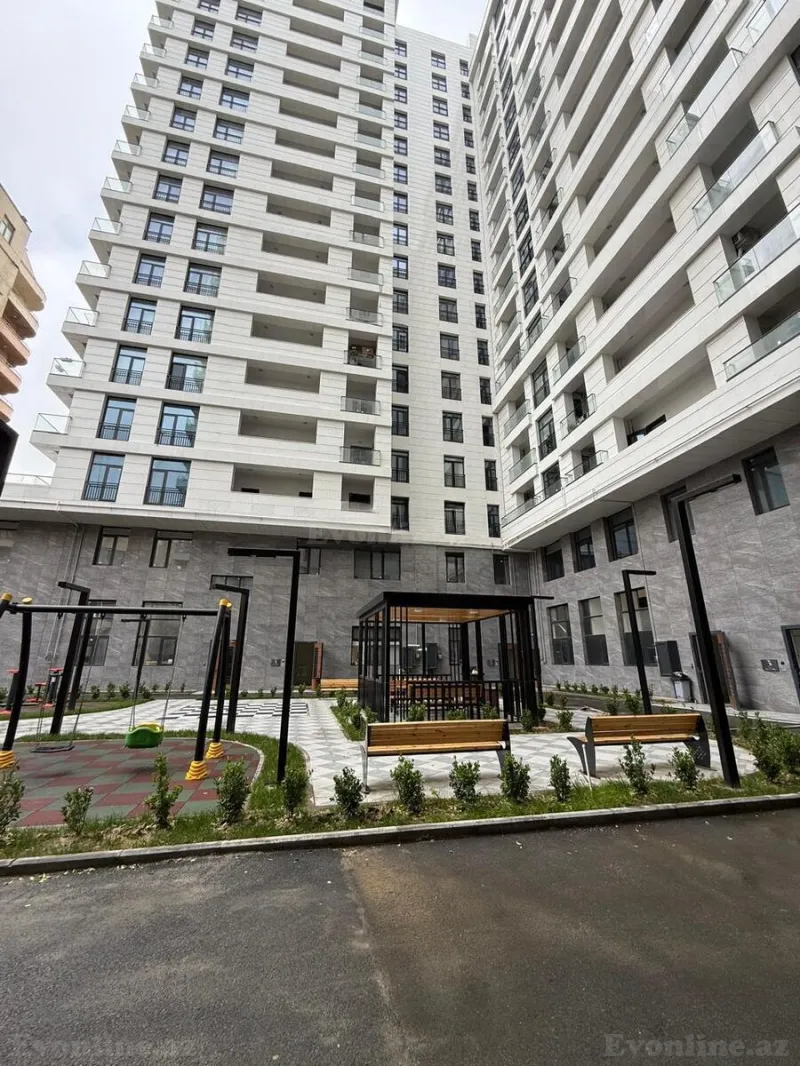 Kirayə verilir 2 otaqlı Mənzil Yeni tikili 70 m² Nəsimi r. - şəkil 9