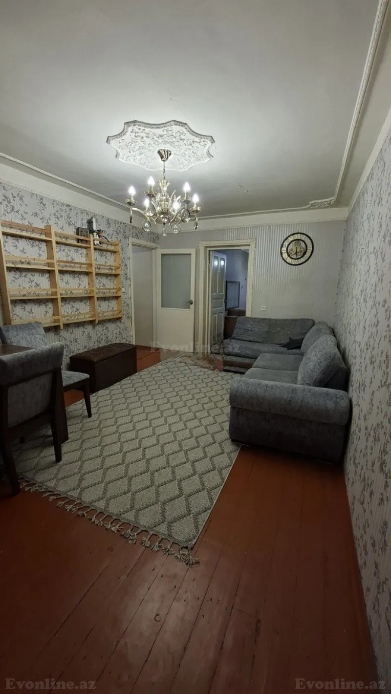 2 otaqlı Mənzil 55 m² Qara Qarayev m. Kirayə verilir