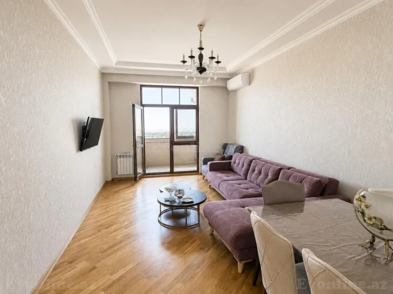 Satılır 2 otaqlı Mənzil Yeni tikili 77 m² Qara Qarayev m. - şəkil 2