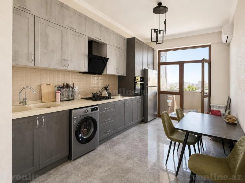 Satılır 2 otaqlı Mənzil Yeni tikili 77 m² Qara Qarayev m. - şəkil 6