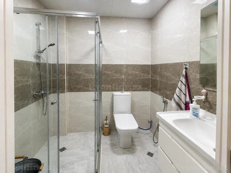 Satılır 2 otaqlı Mənzil Yeni tikili 77 m² Qara Qarayev m. - şəkil 13