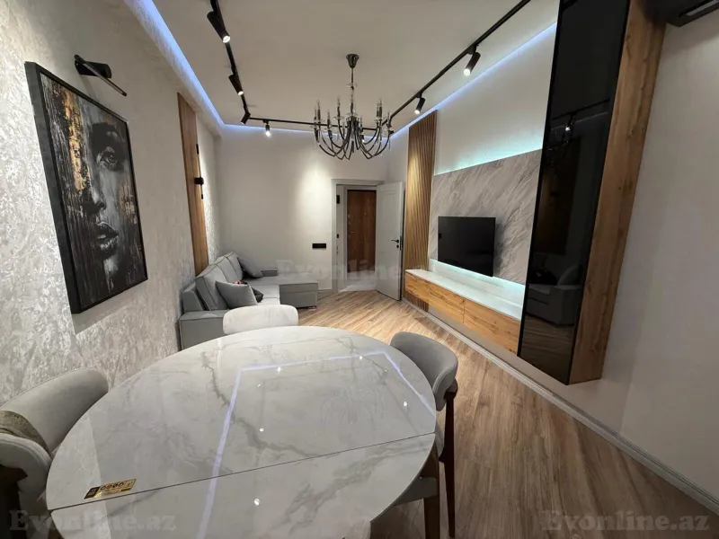 Satılır 2 otaqlı Mənzil Yeni tikili 55 m² Əhmədli m. - şəkil 2