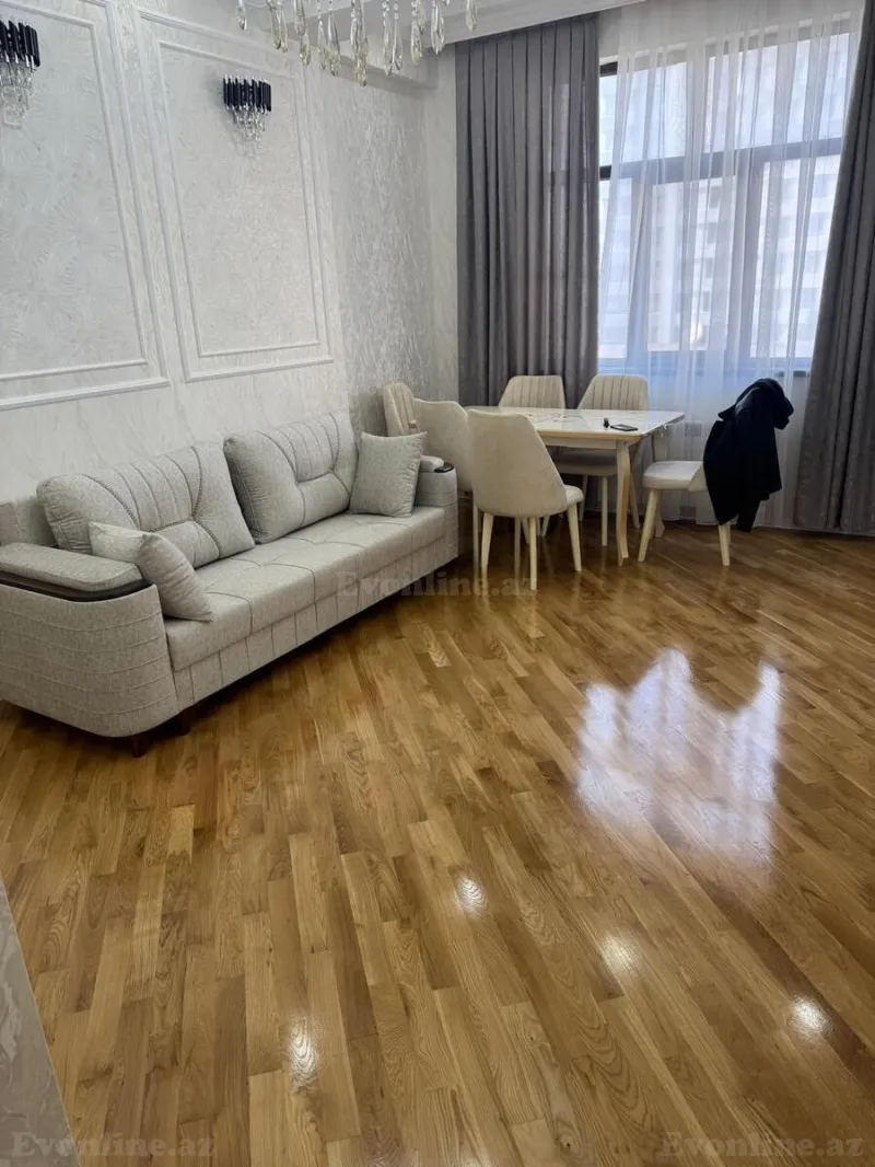 2 otaqlı Mənzil 65 m² Memar Əcəmi m. Kirayə verilir