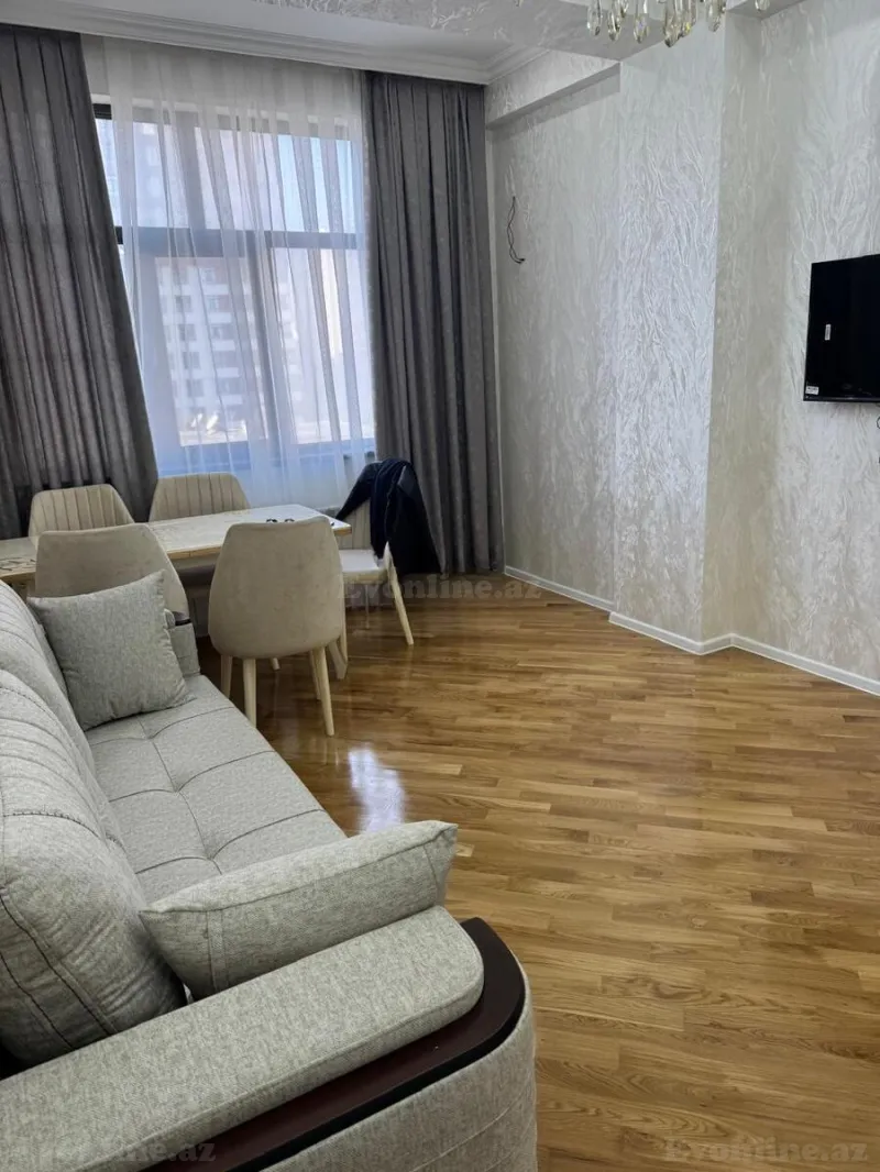 Kirayə verilir 2 otaqlı Mənzil Yeni tikili 65 m² Memar Əcəmi m. - şəkil 3