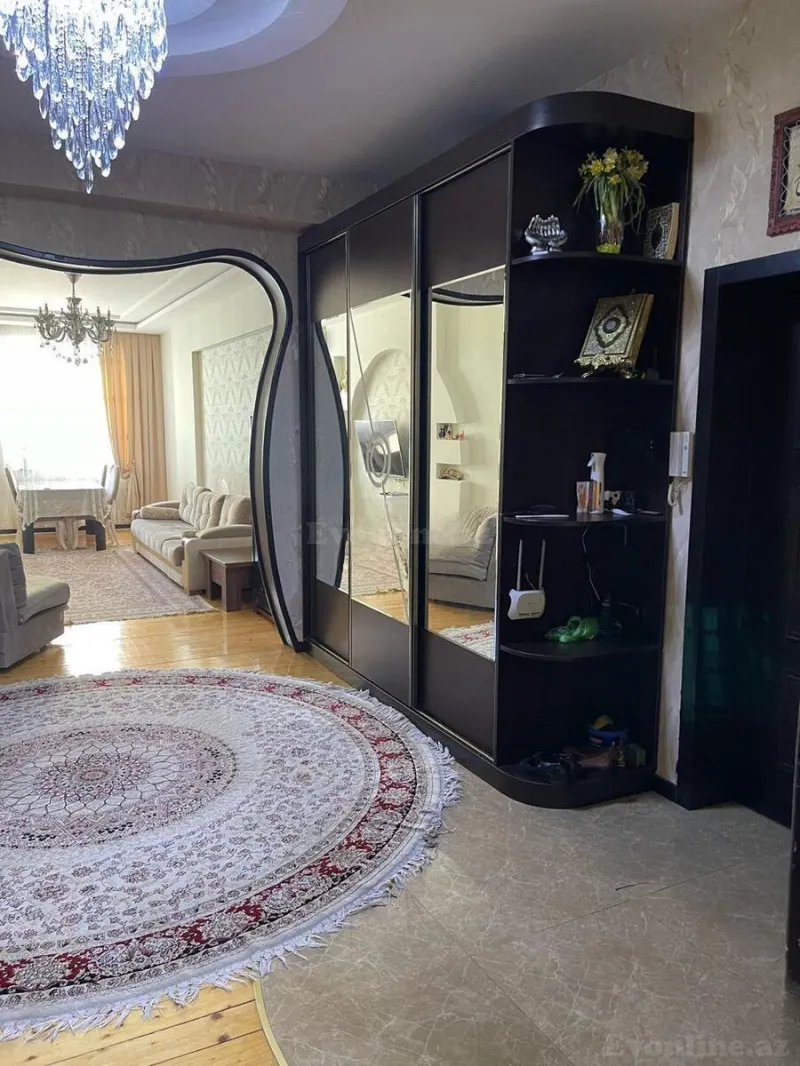 Satılır 4 otaqlı Mənzil Yeni tikili 122.1 m² Badamdar - şəkil 3
