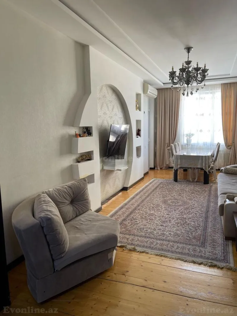 Satılır 4 otaqlı Mənzil Yeni tikili 122.1 m² Badamdar - şəkil 4