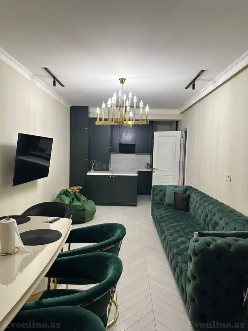 Kirayə verilir 3 otaqlı Mənzil Yeni tikili 95 m² Həzi Aslanov m. - şəkil 2