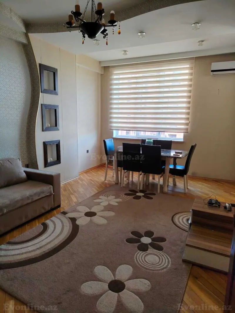 Kirayə verilir 2 otaqlı Mənzil Yeni tikili 70 m² Nizami m. - şəkil 2