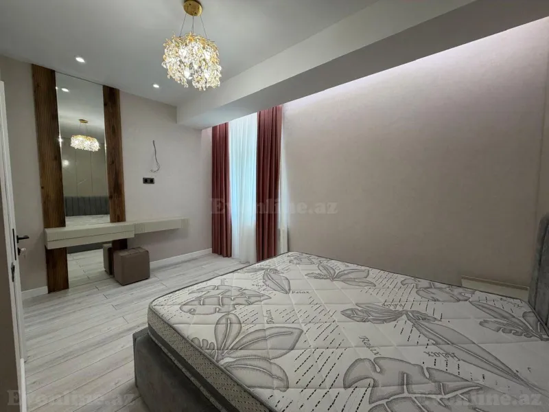 Kirayə verilir 3 otaqlı Mənzil Yeni tikili 120 m² Həzi Aslanov m. - şəkil 5