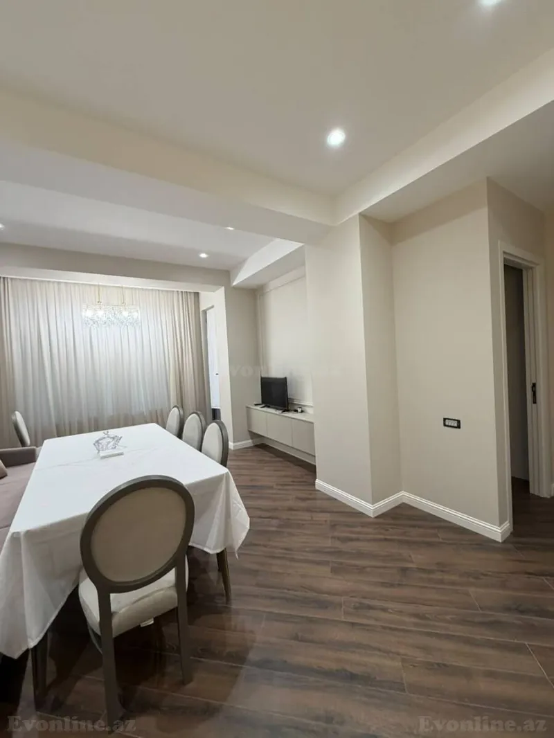 Kirayə verilir 2 otaqlı Mənzil Yeni tikili 85 m² Xətai m. - şəkil 3