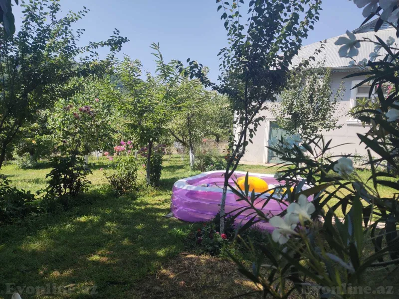 Kirayə verilir 4 otaqlı Həyət evi 135 m² Qəbələ - şəkil 15