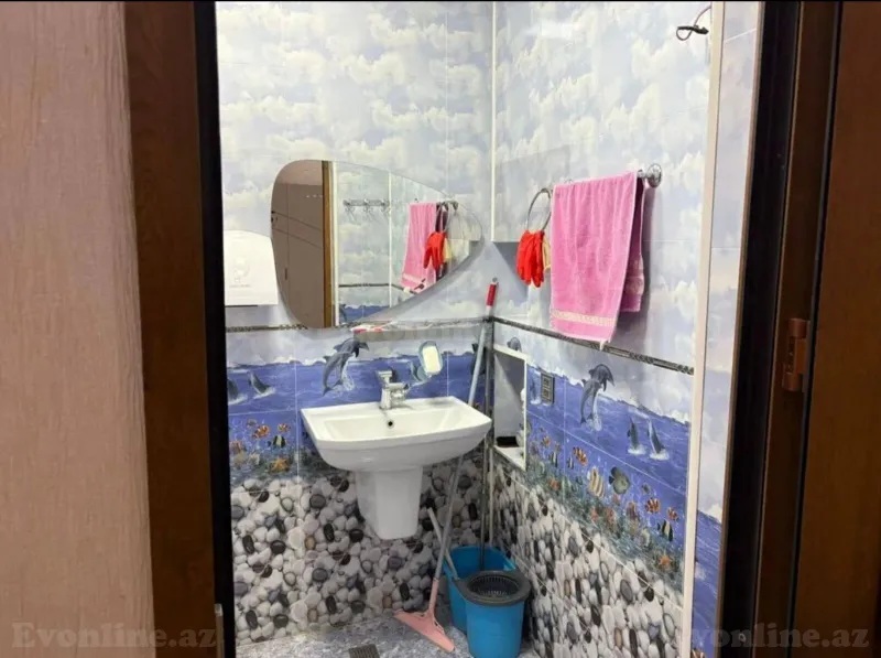 Kirayə verilir 3 otaqlı Mənzil Yeni tikili 120 m² İnşaatçılar m. - şəkil 15