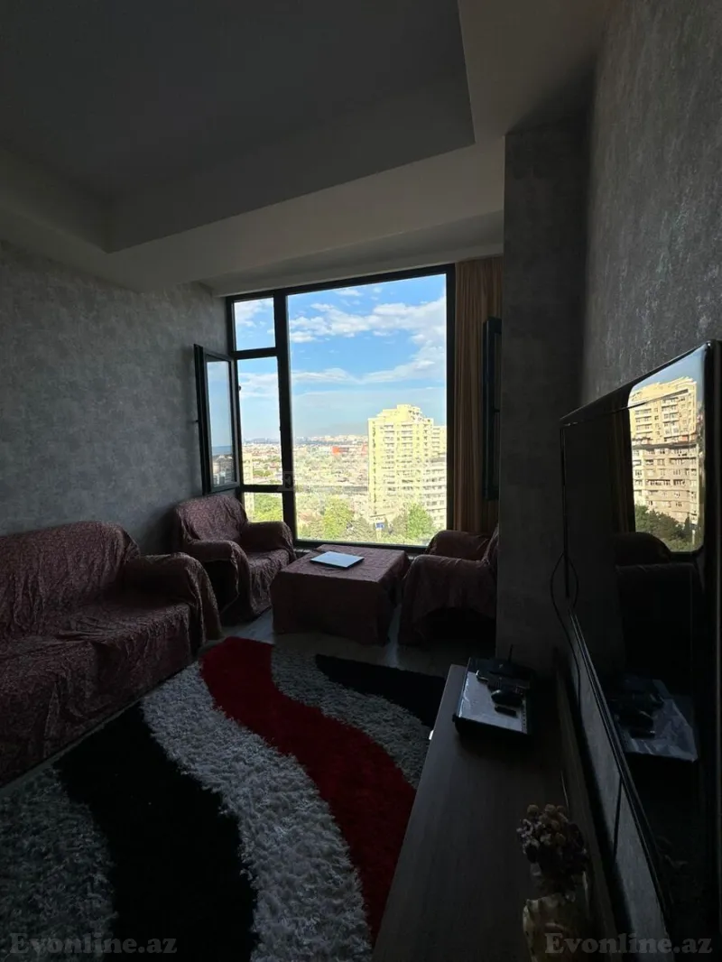 3 otaqlı Mənzil 100 m² Nərimanov r. Kirayə verilir
