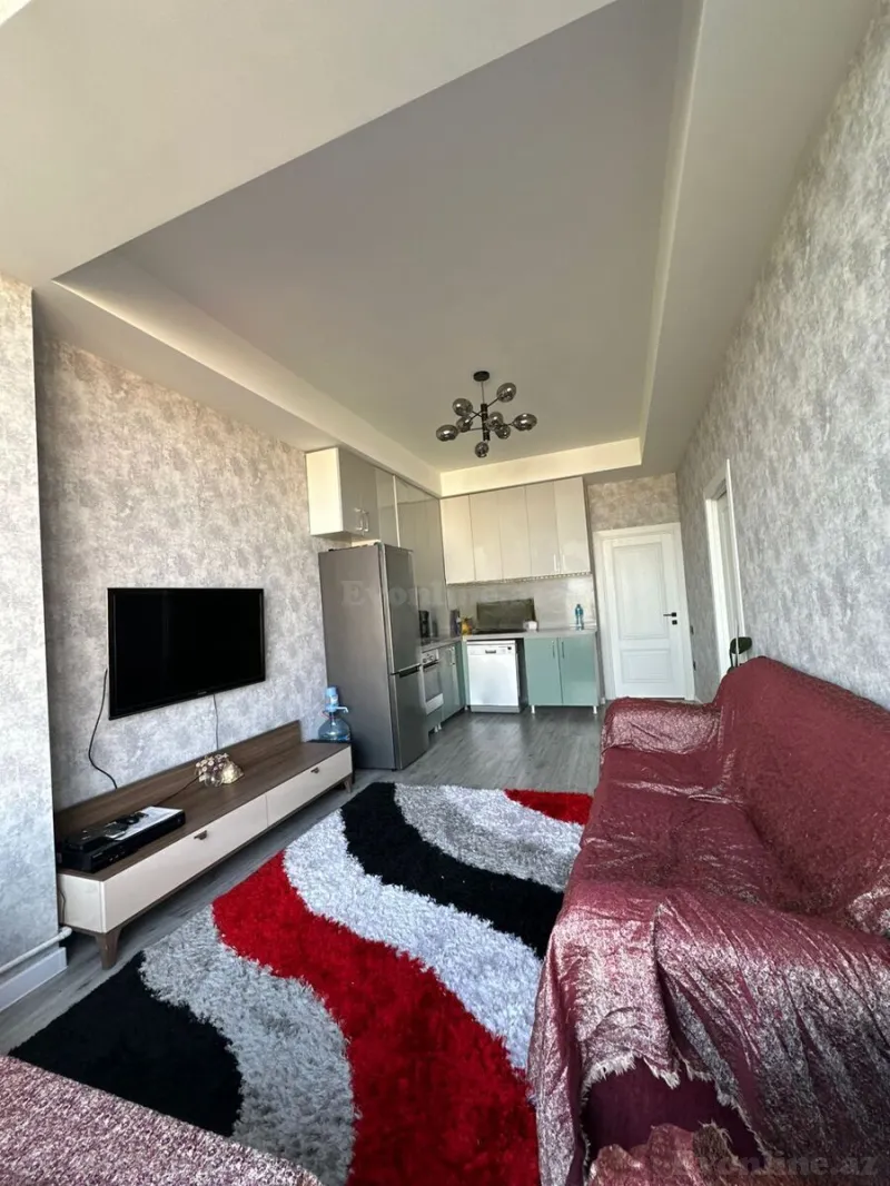 Kirayə verilir 3 otaqlı Mənzil Yeni tikili 100 m² Nərimanov r. - şəkil 3