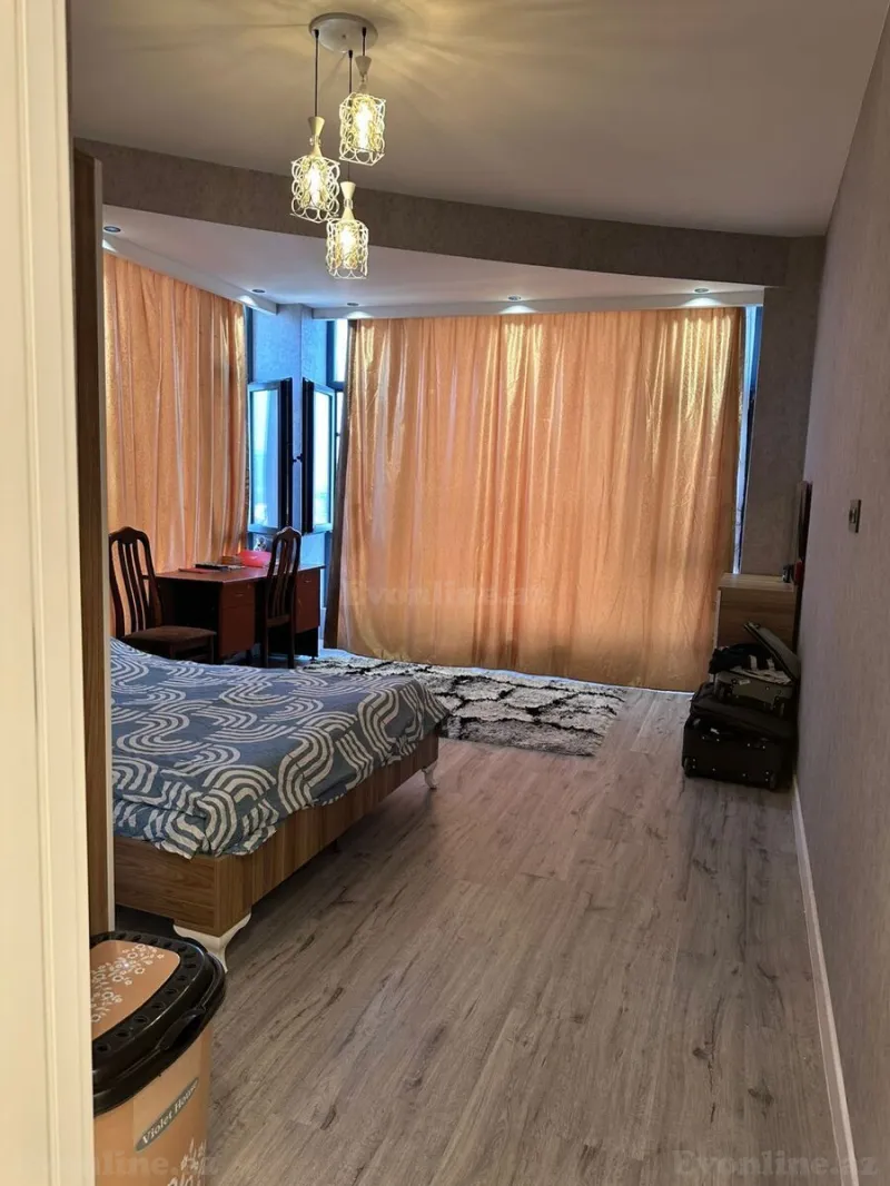 Kirayə verilir 3 otaqlı Mənzil Yeni tikili 100 m² Nərimanov r. - şəkil 24