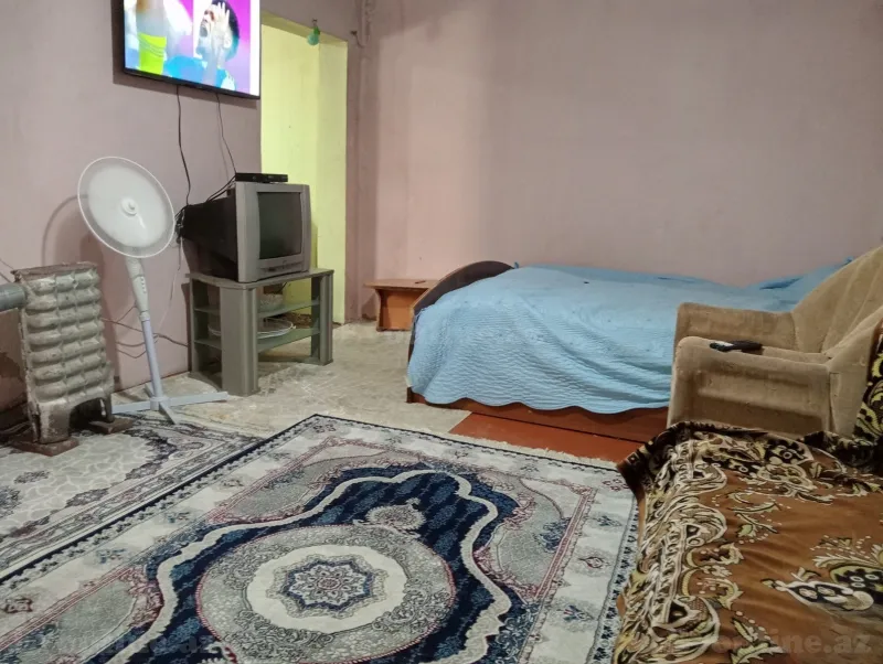 Kirayə verilir 1 otaqlı Həyət evi 50 m² Həzi Aslanov - şəkil 2