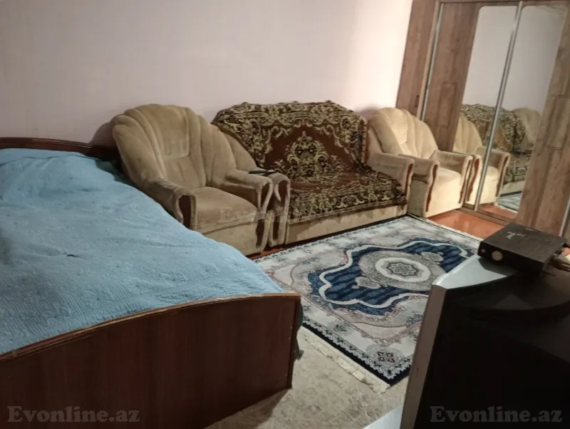 Kirayə verilir 1 otaqlı Həyət evi 50 m² Həzi Aslanov - şəkil 11