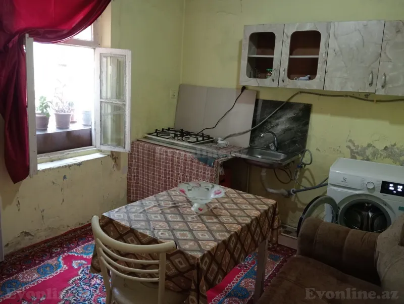 Kirayə verilir 1 otaqlı Həyət evi 50 m² Həzi Aslanov - şəkil 15