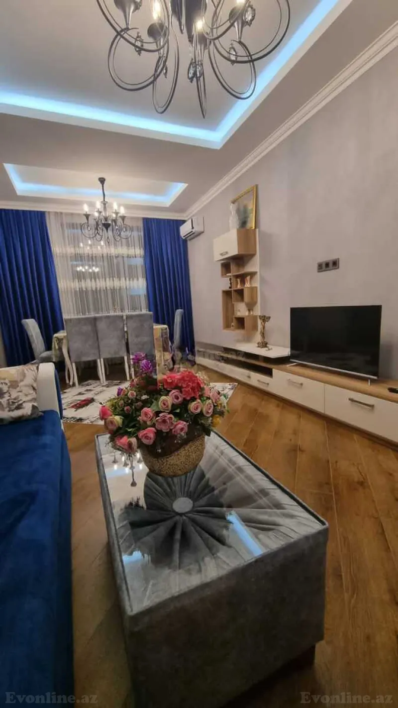 2 otaqlı Mənzil 60 m² Memar Əcəmi m. Kirayə verilir