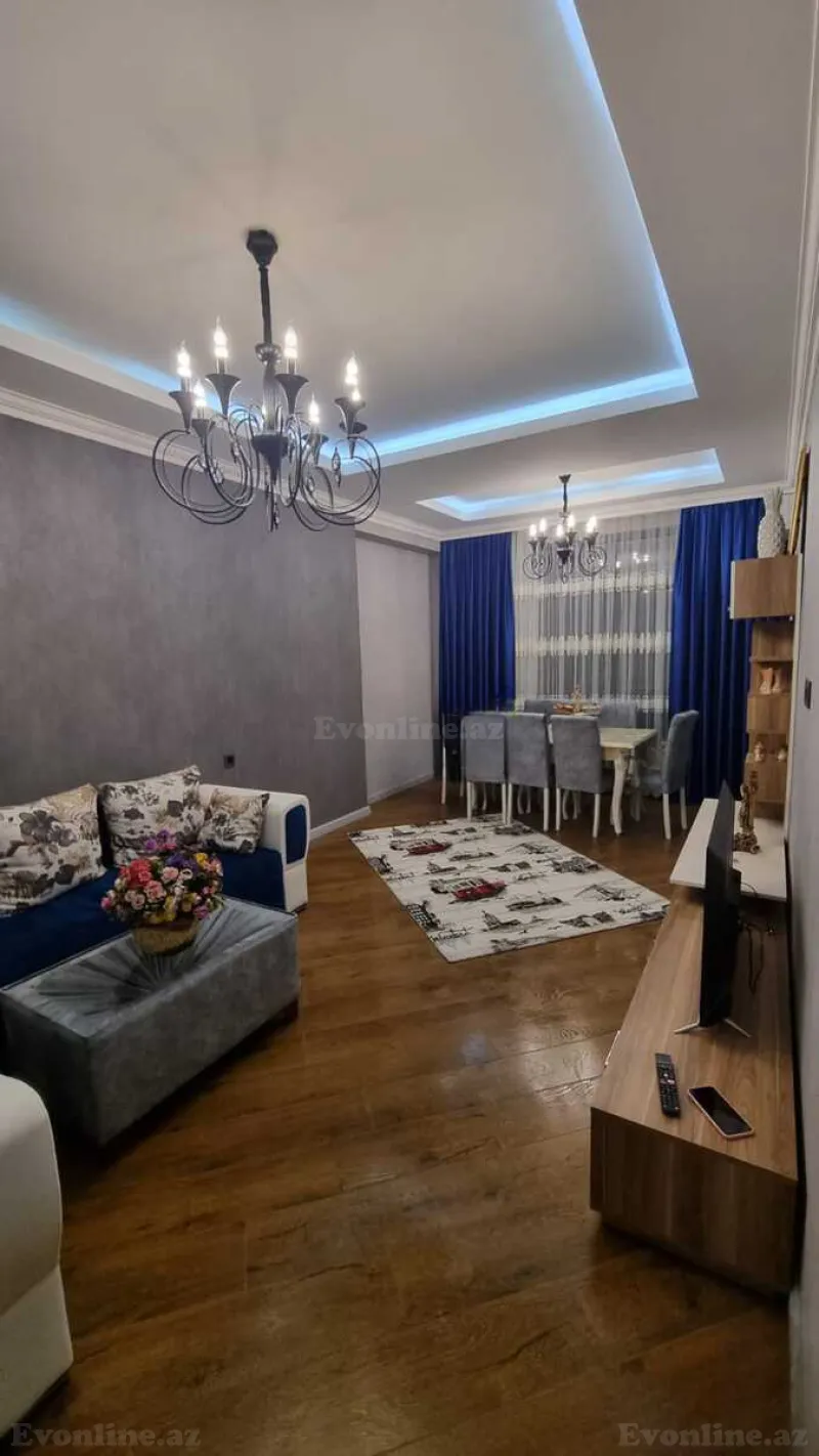 Kirayə verilir 2 otaqlı Mənzil Yeni tikili 60 m² Memar Əcəmi m. - şəkil 2