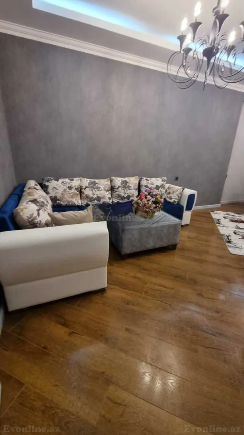 Kirayə verilir 2 otaqlı Mənzil Yeni tikili 60 m² Memar Əcəmi m. - şəkil 3
